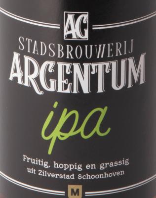 Stadsbrouwerij Argentum IPA logo